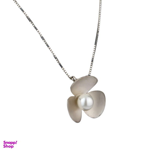 گردنبند زنانه مدل گل یاس کد 538