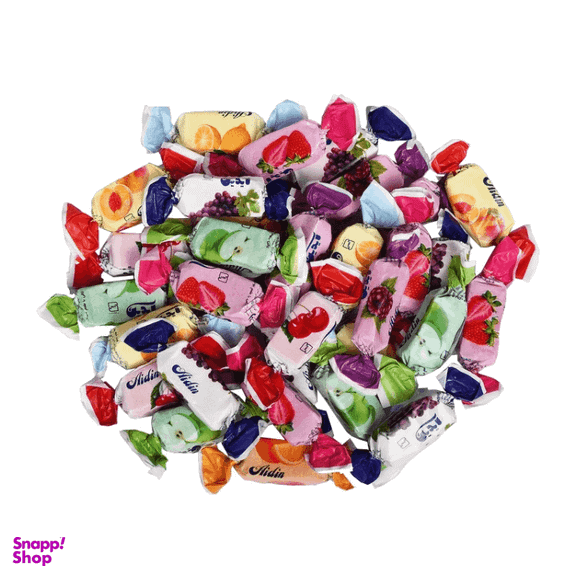 تافی میوه ای مخلوط آیدین وزن 500 گرم