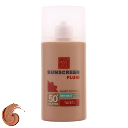 فلوئید ضد آفتاب رنگی مای مدل اسمارت دیفنس حجم 50 میلی لیتر