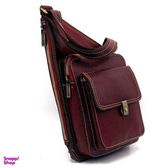کیف کراس چرم طبیعی مدل fateh 118 فلوتر