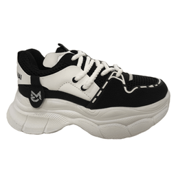 کفش راحتی مدل GM کد 127 رنگ مشکی سفید