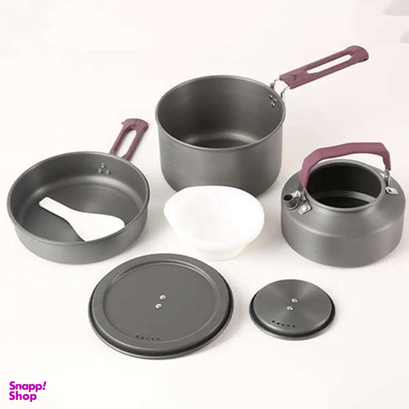 ست ظروف کوهنوردی و کمپینگ دونفره اسنوهاک مدل SN-T112