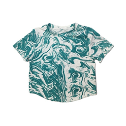 کراپ تیشرت زنانه کد Solot09 رنگ سبز