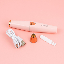 ماشین اصلاح موی بدن بانوان کیمی مدل KM-6667 به همراه کیف