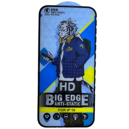 محافظ صفحه نمایش گوشی موبایل مدل تایگر آنتی استاتیک مناسب اپل iPhone 16 Pro