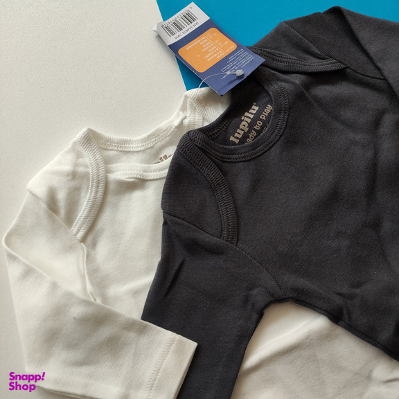 بادی آستین بلند نوزادی لوپیلو مدل G356 مجموعه 2 عددی