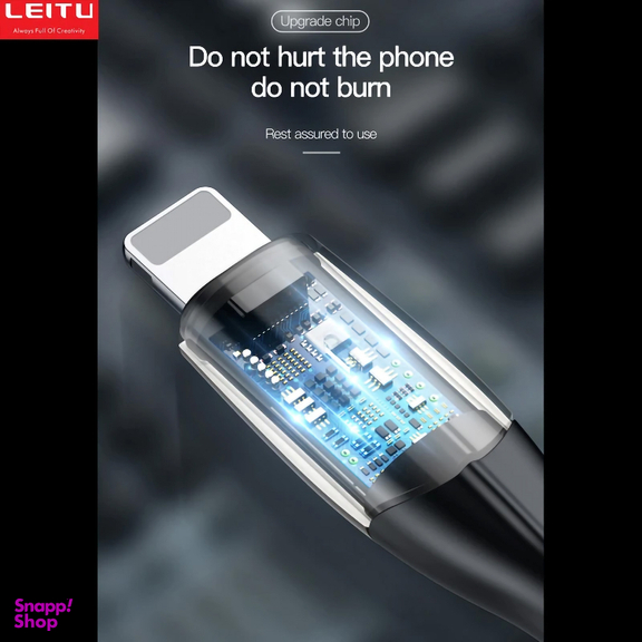کابل تبدیل USB به لایتنینگ لیتو مدل LD-51 طول 1 متر
