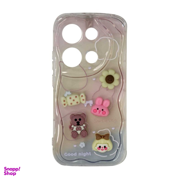 کاور گوشی موبایل مدل عروسکی فانتزی طرح کیوت مناسب برای شیائومی Redmi Note 13 4G