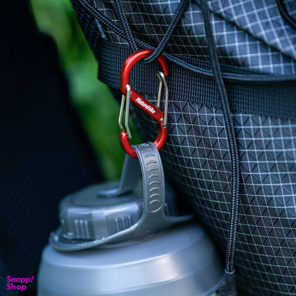 کارابينچه نیچرهایک مدل Aluminum Alloy S-Shape Carabiner 9cm کد GS004