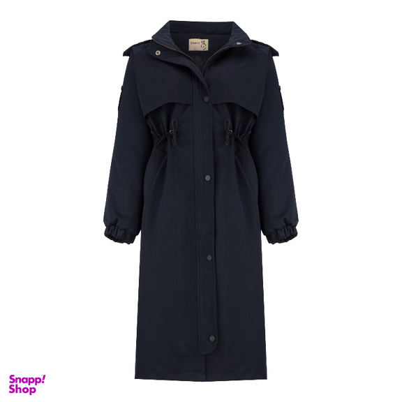 بارانی زنانه السانا مدل شعله کد 233428 رنگ مشکی