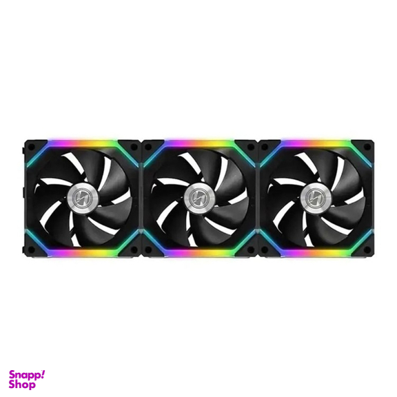 فن خنک کننده کیس لیان لی مدل UNI FAN SL120 V2 3-in-1 Black