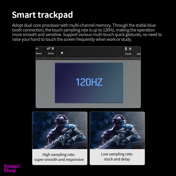 کیف کلاسوری کیبورد دار نیلکین مدل Bumper Combo مناسب برای تبلت اپل iPad Pro 12.9 2022/ iPad Pro 12.9 2021/ iPad Pro 12.9 2020
