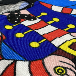 حوله پالتویی کودک مدل HSPD31 سایز 60×60 سانتی متر