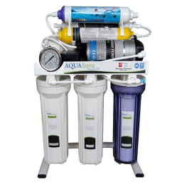 دستگاه تصفیه کننده آب خانگی آکوآ اسپرینگ مدل RO-S151 به همراه فیلتر بسته 4 عددی