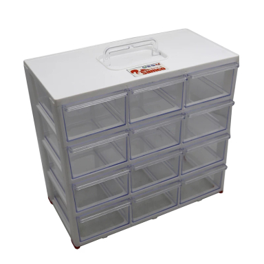 جعبه نظم دهنده ابزار سامکو مدل 12 کشو کد YP-4T-12K