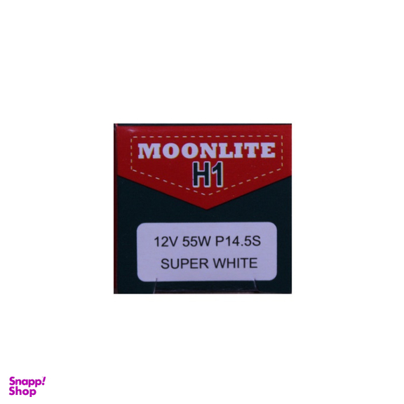 لامپ خودرو مونلایت مدل 55W پایه H1 کد 12ICE