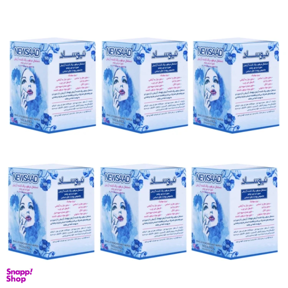 دستمال مرطوب نیوساد مدل Sensitive مجموعه 6 عددی