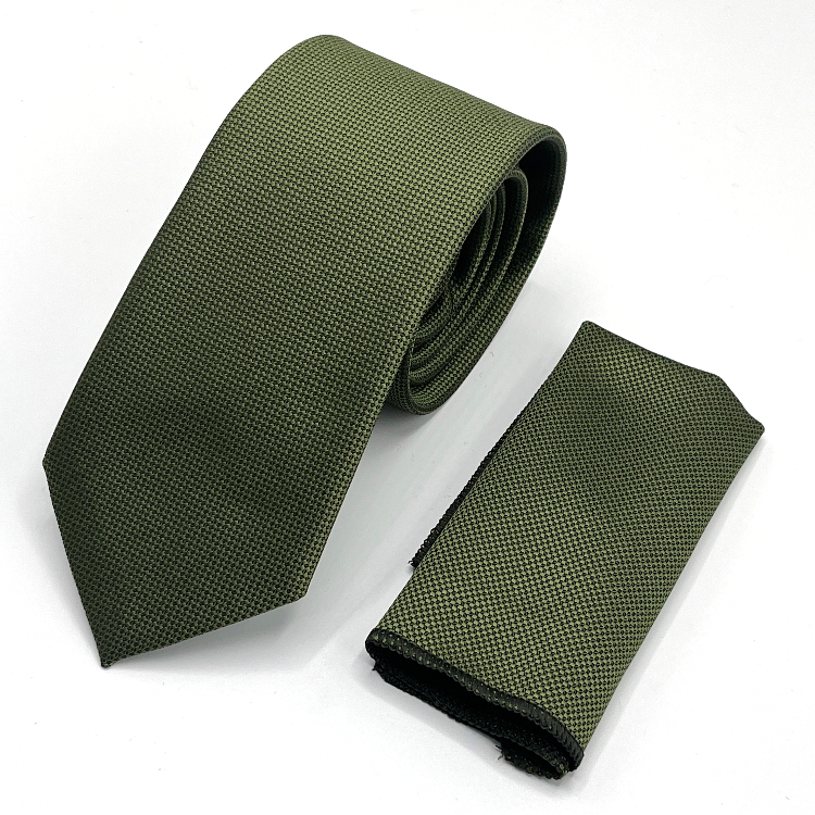 ست کراوات و دستمال جیب لوییس کاوالی طرح ساده جودون کد 505