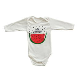 ست 3 تکه لباس نوزادی مدل هندوانه یلدا 347