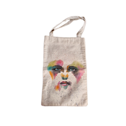 ساک خرید مدل چهره آبرنگی