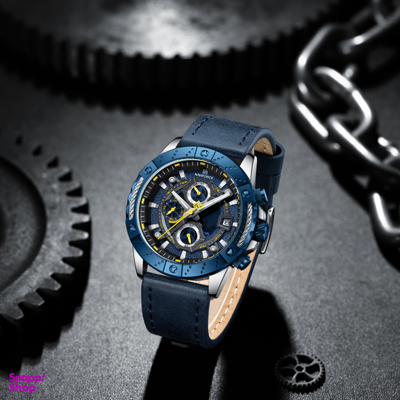 ساعت مچی عقربه ای مردانه نیوی فورس مدل 8055 SBEBE