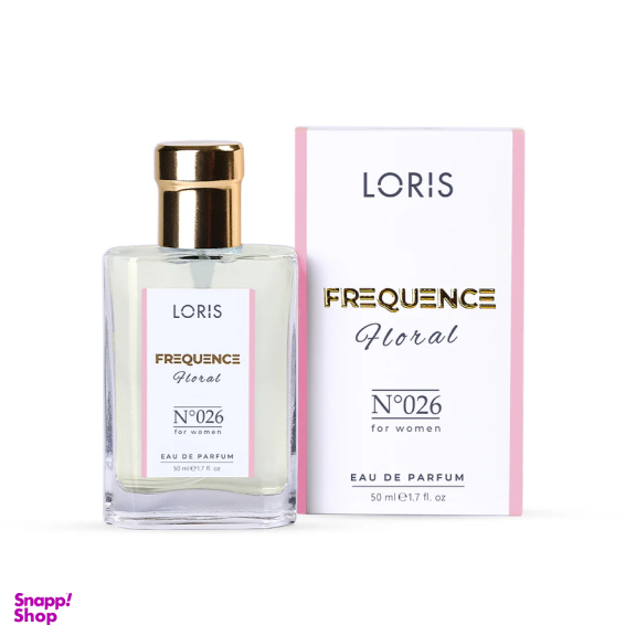 ادوپرفیوم زنانه لوریس مدل Frequence کد N026