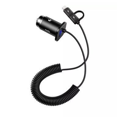 شارژر فندکی سه پورت توتو مدل DCCL-07