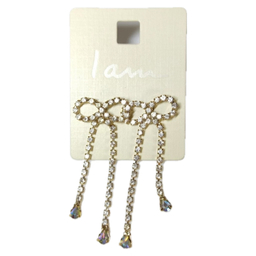 گوشواره زنانه آی ام مدل اینفینیتی