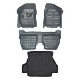 کفپوش پنج بعدی خودرو پانیذ مدل EVA مناسب ساینا به همراه کفپوش صندوق