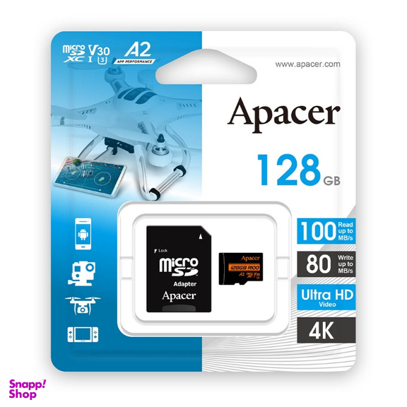 کارت حافظه اپیسر مدل micro SDXC UHS-I U3 V30 A2 ظرفیت 256 گیگابایت