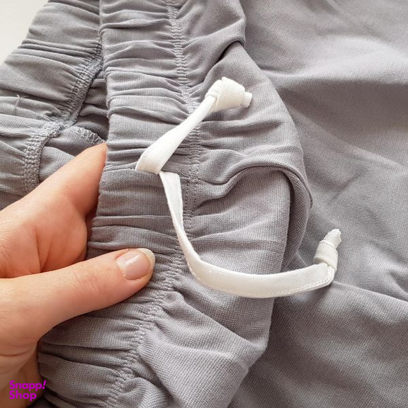 ست تاپ و شلوارک زنانه کوزا مدل 9226 رنگ طوسی