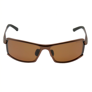 عینک آفتابی مردانه پلیس مدل POLICE S8812 رنگ قهوه ای