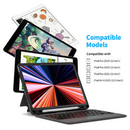 کاور و کیبورد مغناطیسی تبلت ویوو مدل Mag Touch مناسب اپل iPad 12.9-inch