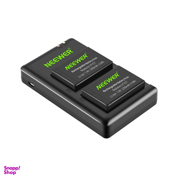 شارژر باتری دوربین نیویر مدل Two Pack Set E17