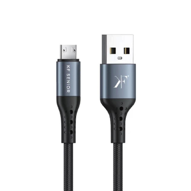 کابل USB به MicroUSB کی اف-سنیور کد KF Senior S88-M طول 1.2 متر