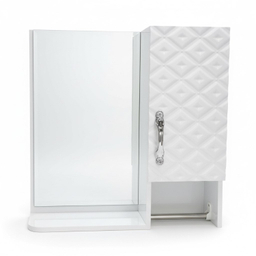 ست آینه و باکس سرویس بهداشتی دلفین مدل لوزی کد 40