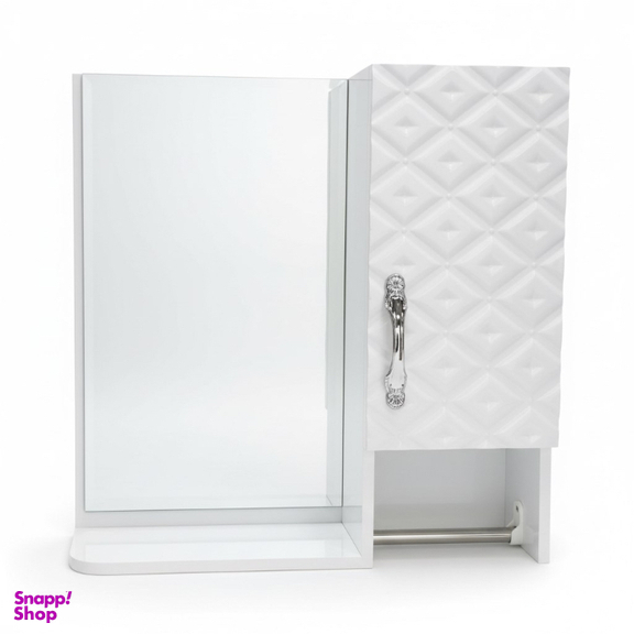 ست آینه و باکس سرویس بهداشتی دلفین مدل لوزی کد 40