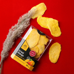 میوه‌ خشک زرنگاران طعم موز و نارگیل و آناناس و انبه وزن 400 گرم بسته 4 عددی