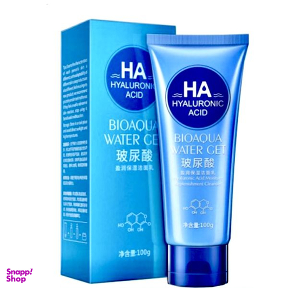 فوم شستشو صورت بایو آکوا مدل هیالورونیک اسید حجم 100 میلی لیتر