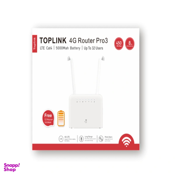 مودم روتر 4G بی سیم تاپ لینک مدل Pro 3