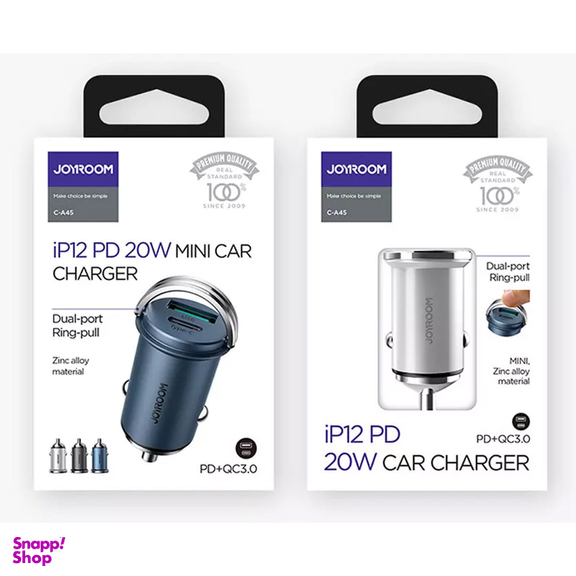 شارژر فندکی فست شارژ 20 وات جوی روم مدل C-A45