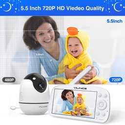 دوربین و مانیتور اتاق کودک کد D101