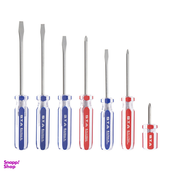 مجموعه 7 عددی پیچ گوشتی اس تی ای کد 01