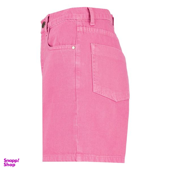 شلوارک زنانه سرژه مدل 229126 کتان رنگ صورتی