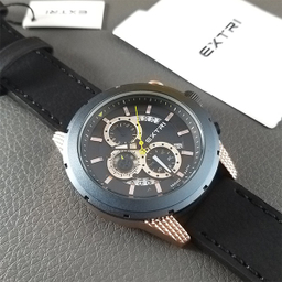 ساعت عقربه ای مردانه اکستری کد X6040-D رنگ سرمه ای مشکی