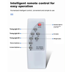 چراغ خورشیدی سقفی مدل CIR-HY013 ظرفیت 200 وات