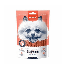 تشویقی سگ ونپی مدل Salmon Sricks وزن 100 گرم