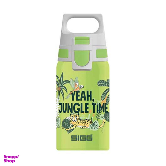 قمقمه سیگ سری SIGG Water Bottle مدل Shield One طرح Jungle 9000.80 حجم 500 میلی لیتر