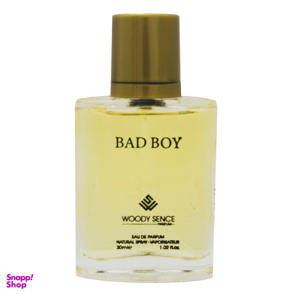 عطر جیبی مردانه وودی سنس مدل BAD BOY حجم 30 میلیلیتر