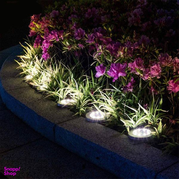 چراغ چمنی سولونیکس مدل دیسکی 12 LED